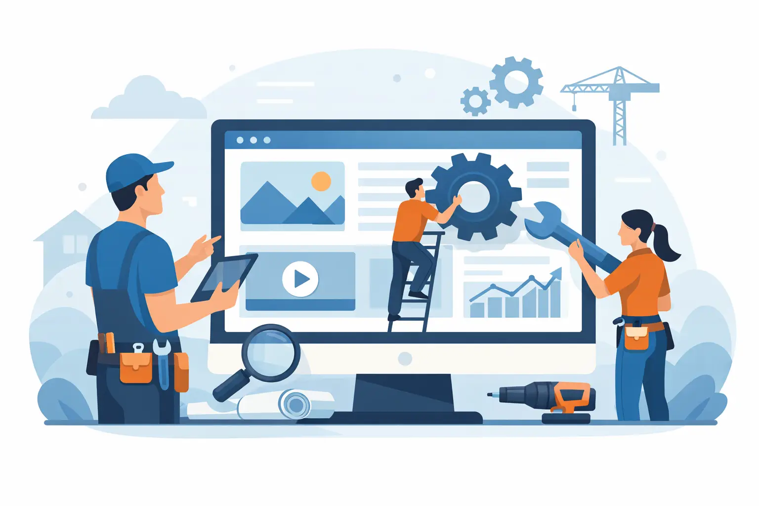 Website Management for Tradesmen That Works