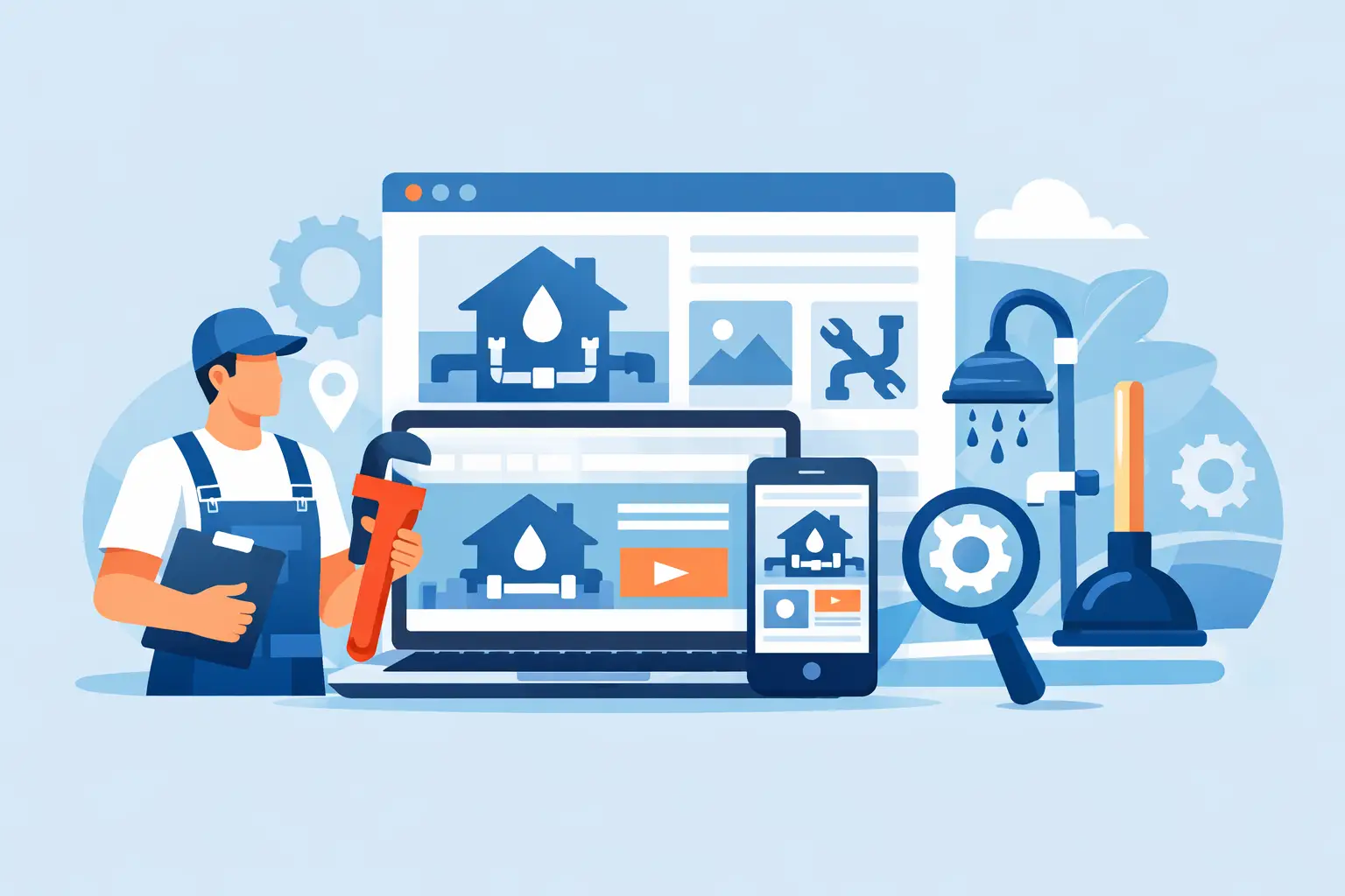What Makes a Good Website for Plumbers?