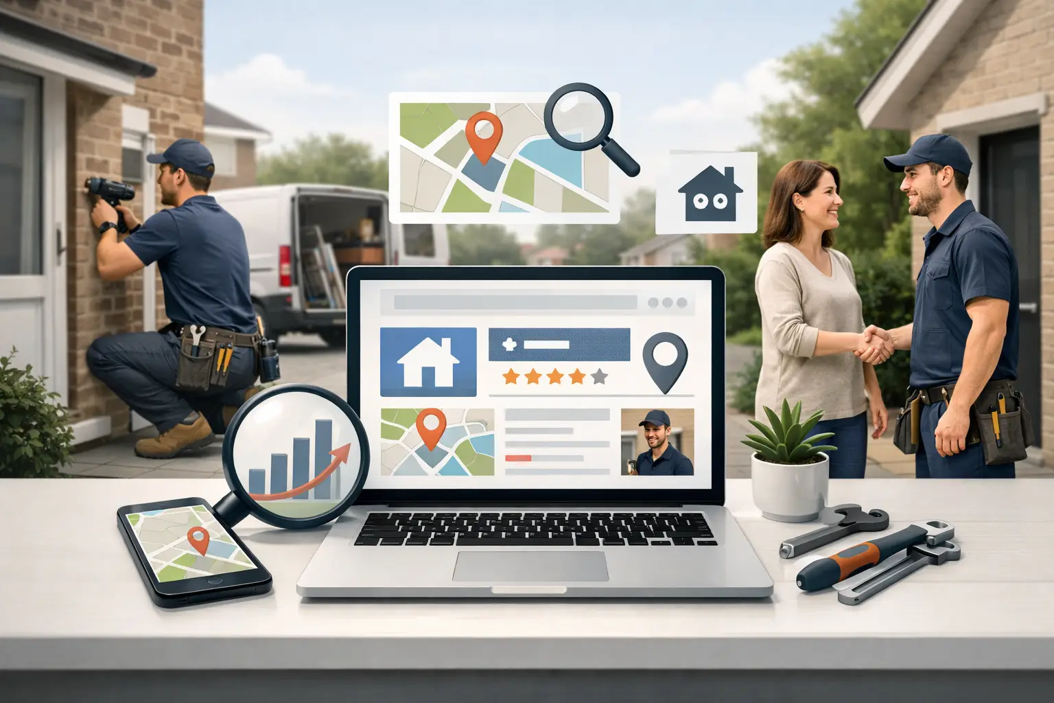 How to Rank Trades Website Locally