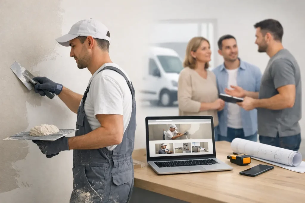 Website for Plasterer Business: What Matters