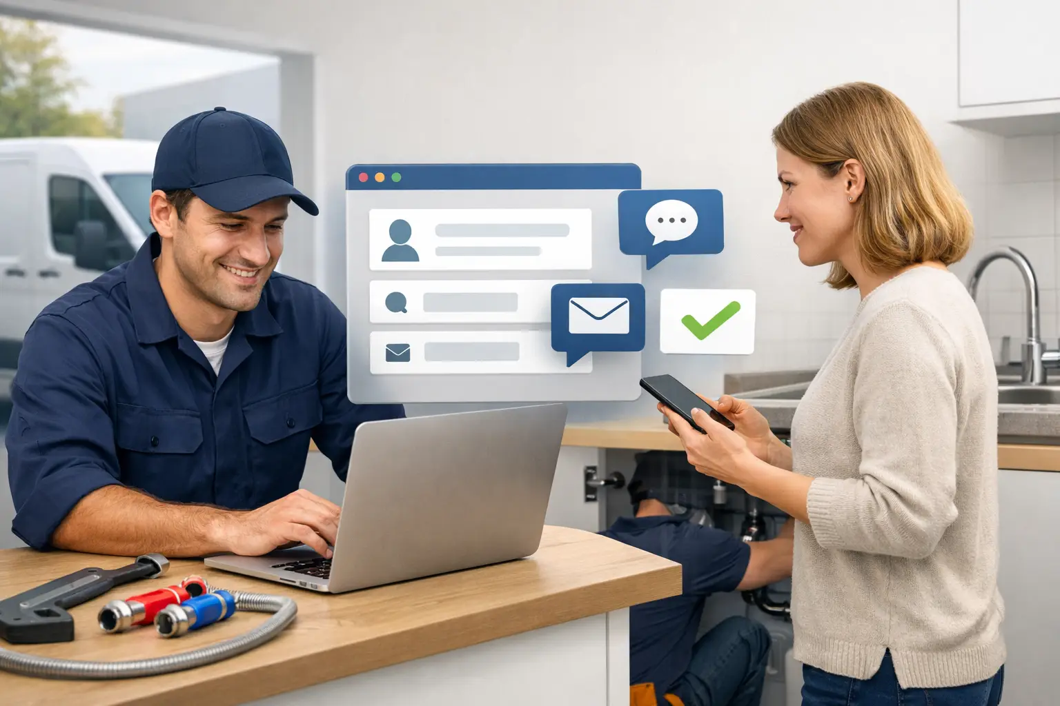How to Improve Plumber Website Enquiries