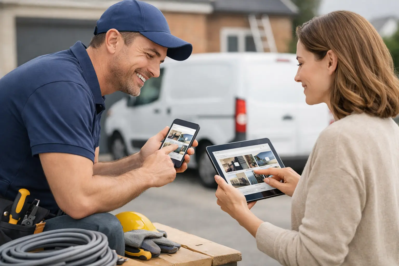 Why a Mobile Friendly Trade Website Wins Jobs