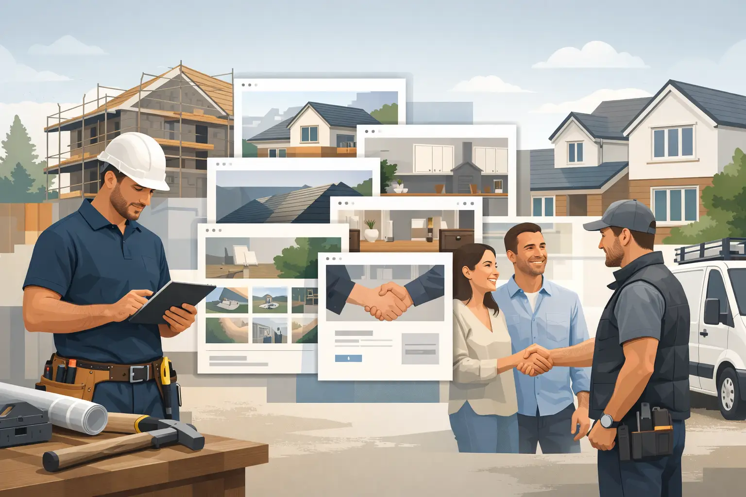 7 Best Pages for a Builder Website That Win Jobs