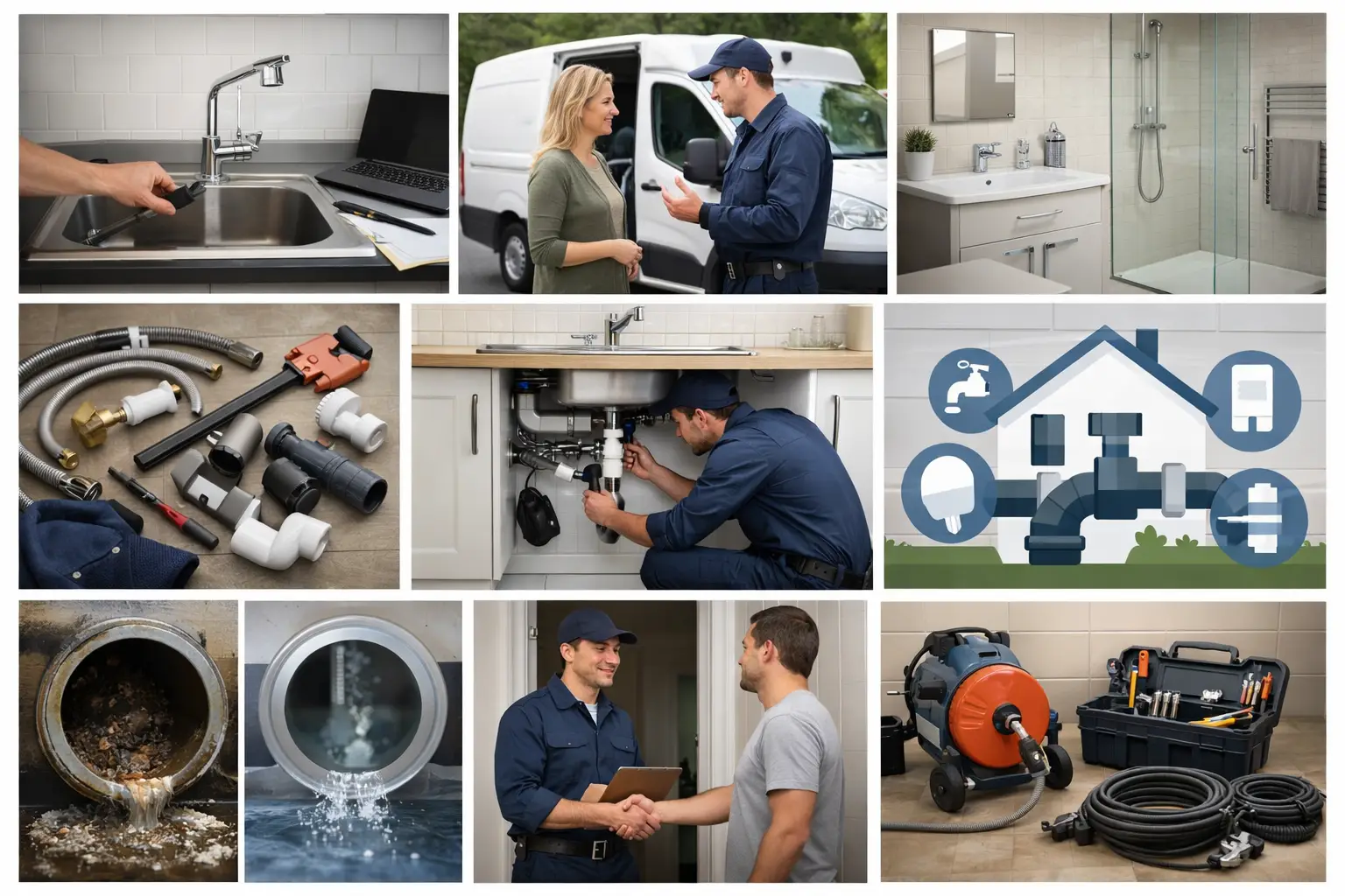 9 Best Homepage Sections for Plumbers That Work