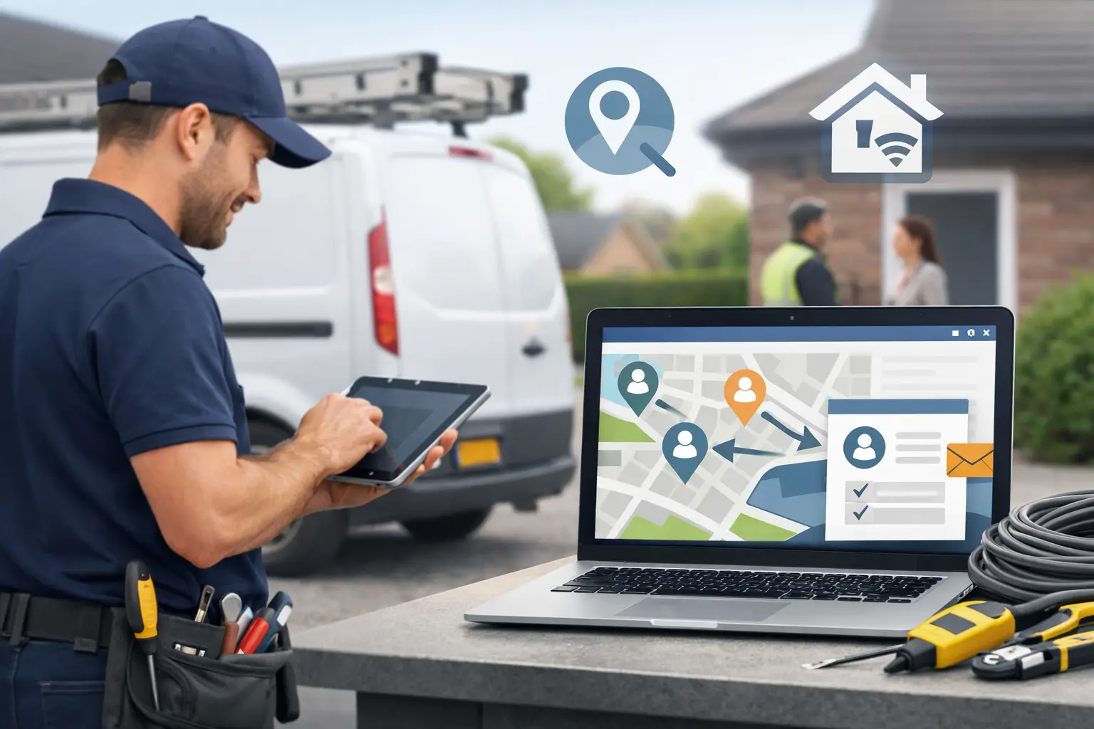 How Electricians Capture Website Leads Locally