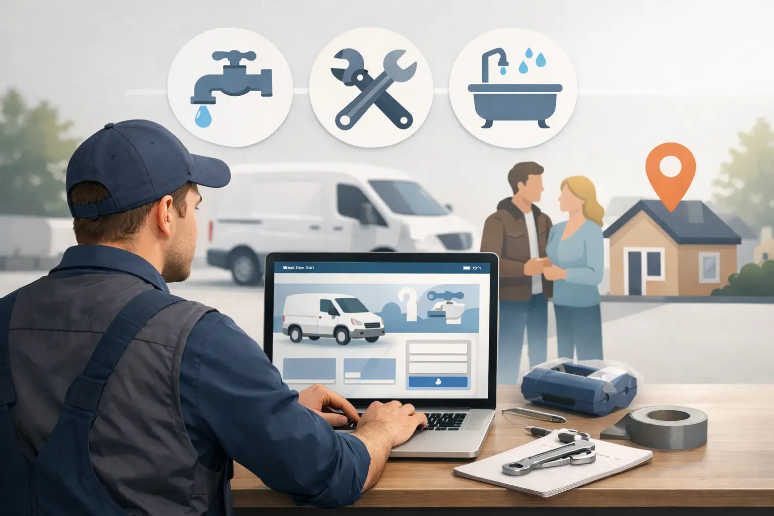 Plumber Web Design That Brings in Local Jobs
