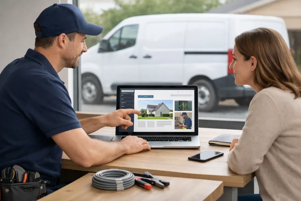 Pay Monthly Website Design for Tradespeople